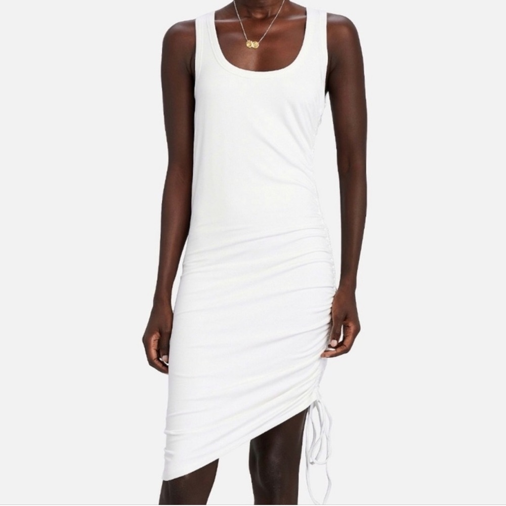 VERONICA‎ BEARD Elegant White Sleeveless Stretch White Dress in Medium